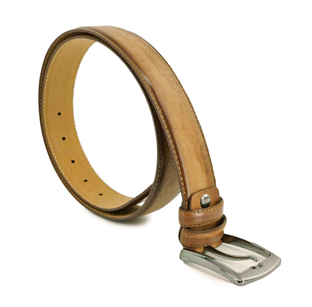 Bogart Man - Men's - Matching Leather Belt-Tan
