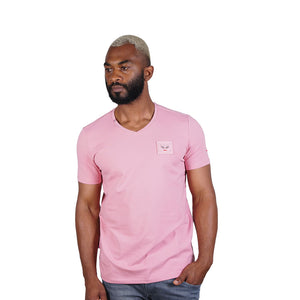 Bogart Daimond Collection Wing V-Nek T-Shirt-Pink-Front
