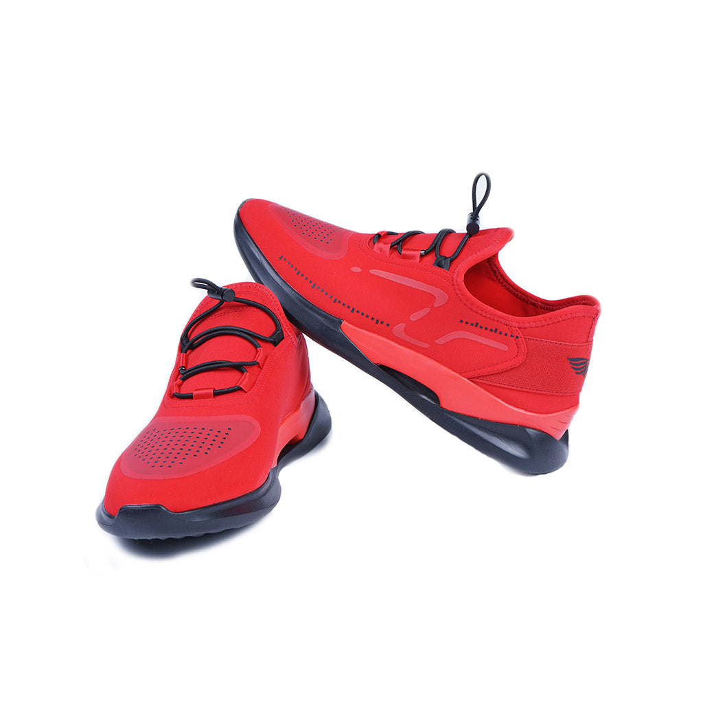 Bogart Man Premium Airloom Sneaker-Red-Pair