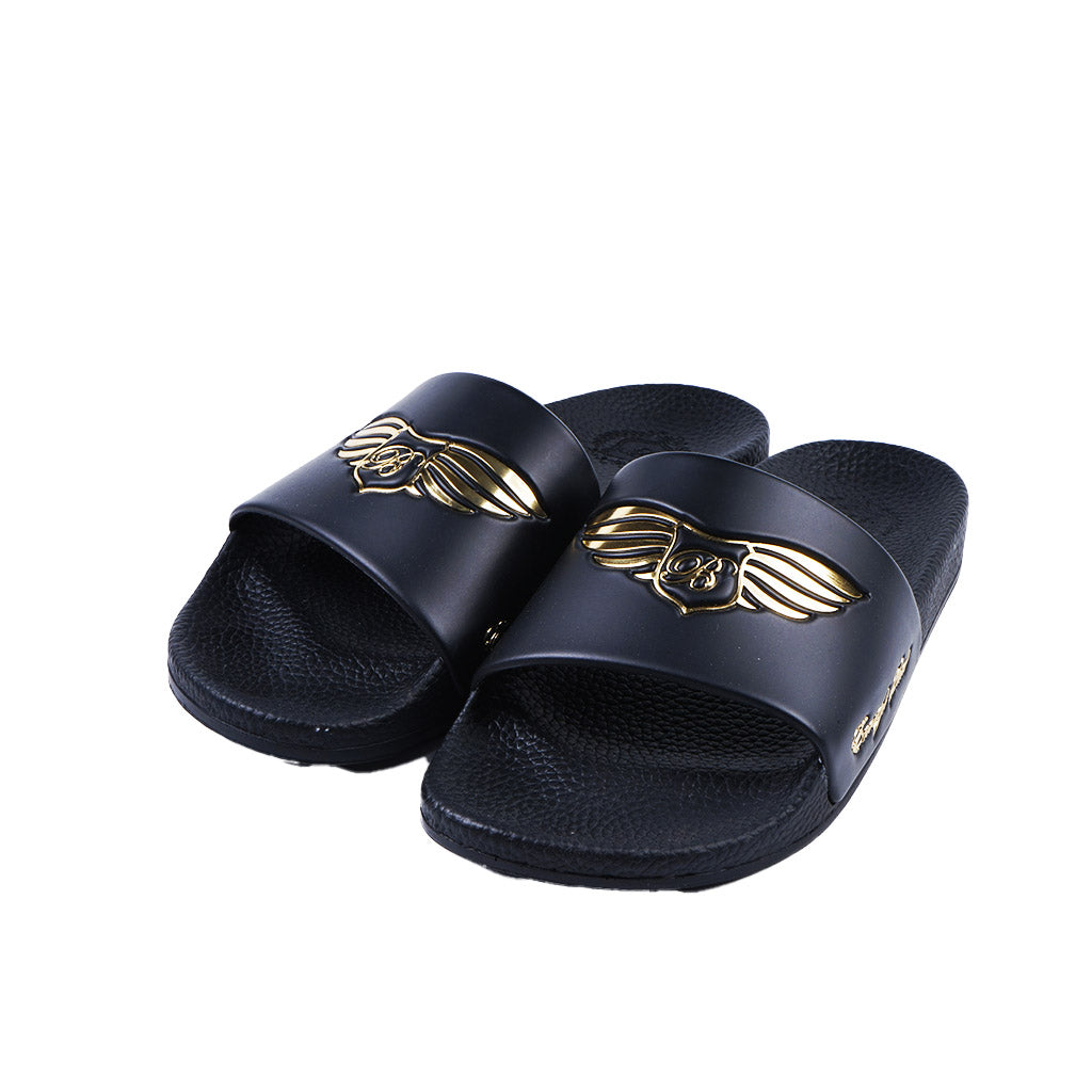 Bogart Man - Men's - Bff-0041-bogart Premium Sandal-Black-Front-Sand07